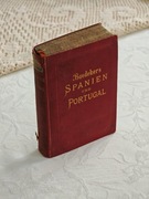 Baedeker Baedekers Spanien und Portugal Hiszpania Portugalia, wyd 4, 1912 r