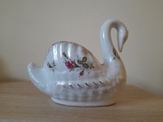 Łabędź figurka ozdobna