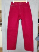 Vintage Spodnie ABM Original Denim C&A – czerwone, lata 80. – Paryż