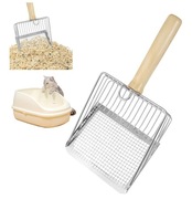 Metalowa łopatka, szufelka do żwirku, piasku do kuwet.