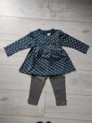 Nowy komplet niemowlęcy dla dziewczynki bluzka i legginsy r 80
