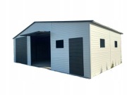 Garaż blaszany 11x6 - Brama 2.70 profil ocynk Premium