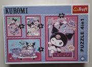 Puzzle Trefl Kuromi 4w1