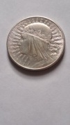 II RP  10 zł Głowa Kobiety 1932r. b.zn.m.
