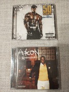 50 CENT - THE MASSACRE - CD , AKON - Konvicted - CD
