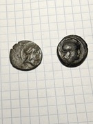 Zestaw (4szt.) monet starozytnija Grecja do ID 