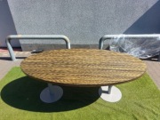 Stół owalny 240 x 120 w kolorze Wenge + gratis