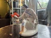 Figurka Emelian i Szczupak – Porcelana ZSRR  Vintage PRL – Stan Idealny