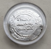 Islam Dircham około IX wieku Srebro 