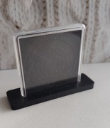 Podstawka stojak na kapsel na monetę kwadrat quadrum . Zestaw 35sztuk