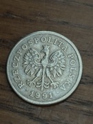 Moneta 50 gr 1991 r