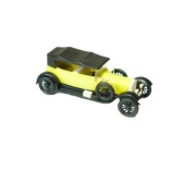 Zabawka PRL autko ROLLS ROYCE 1907   - SP. ESTETYKA WARSZAWA ŻÓŁTY 