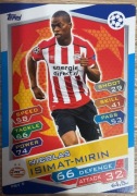 TOPPS MATCH ATTAX UEFA CHAMPIONS LEAGUE 2016/17 KARTA NICOLAS ISIMAT MIRIN
