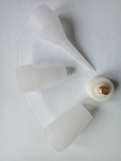 Zestaw końcówek do pompowania 4 sztuki