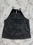 Top sylwester ze srebrną nitką