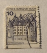 Znaczek pocztowy 1o feningòw Niemcy 1977r. 