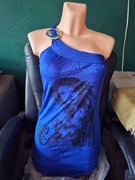 Bluzka ciemno niebieska