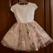 Sukienka wizytowa dla dziewczynki R. 92