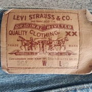 Spodnie jeansowe Klasyczne Levis 501, roz. W32 L32