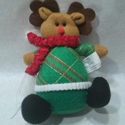 Maskotka Świąteczny Reniferek 18 cm