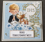 Kartka Komunia Święta 