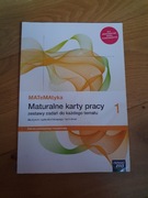 Matematyka Maturalne karty pracy 1 ZP i ZR Nowa Era
