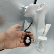 Steampunk  Gothic  Biżuteria Żywica Medalion Rękodzieło