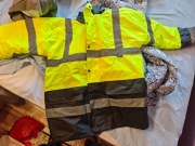 Kurtka robocza zimowa odblaskowa PORTWEST Hi-Vis rozmiar L