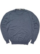 Szary sweter Burberry logo haft retro vintage nike adidas gucci boxy