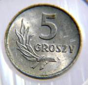 5 gr. AL 1971 mennicze