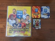PANINI FIFA 365 2026 ZESTAW NOWY ALBUM 2 MAŁE PUSTE PUSZKI PLUS 60 KART