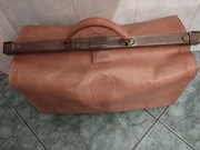 Skórzana torba lekarska stan bardzo dobry 