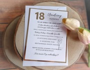 Zaproszenie na 18 osiemnaste urodziny 