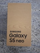 Samsung Galaxy S5 neo, czarny, dual sim, stan bardzo dobry
