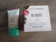 My Clarins ReBoost krem nawilżający 50ml, ReCharge maska całonocna15ml