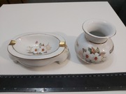 Wazon i popielniczka porcelana Karolina