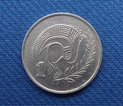 Moneta Cypr 1 cent 1987