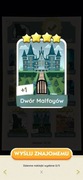 Naklejka Karta Monopoly GO 4* SET12 Dwór Malfoyów
