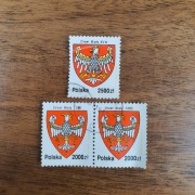 Znaczek Pocztowy Orzeł Biały XV w. , 1295 