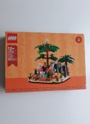 LEGO 40784 Diorama z afrykańską sawanną