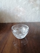 Mała kryształowa miseczka PRL 