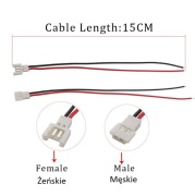 Kable do RC, MX2.0 wtyczka+gniazdo, złacze do akum
