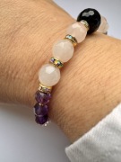 Bransoletka intencyjna z kamieni naturalnych "PUNKT CISZY"