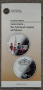 Folder do monety srebrnej monety 10 zł Jasna Góra duchowa Stolica Polski 