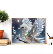 Puzzle Kryształowy Ptaszek