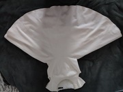 Sukienka Pretty girl M 38 biała z perłami 