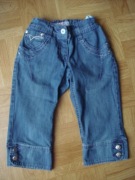 Jeansowe spodenki 128