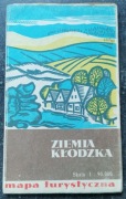 Ziemia Kłodzka mapa turystyczna 1988