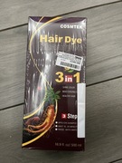 Szampon Koloryzujący 3w1 COSMTEK - Ciemny Brąz (Dark Brown) 500ml - NOWY