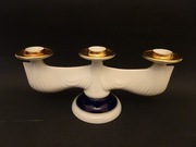 Karlovarsky Porcelan, świecznik porcelanowy lata 70-te Jiří Laštovička